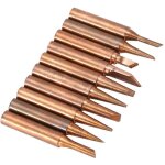 Kit de pointes de fer � souder, cuivre sans plomb 900m pointes � souder accessoires de t�te de soudage ...