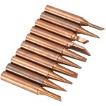 Kit de pointes de fer � souder, cuivre sans plomb 900m pointes � souder accessoires de t�te de soudage ...