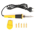 Kit de pyrogravure sur bois fer � souder, 220v 40w stylo pyrograveur en cuir et bois p our sculpter aux ...