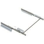 Kit de quincaillerie pour armoire � 2 portes coulissantes avec fermeture souple placard 74, mod�le de ...