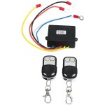 Kit de r�cepteur de commutateur de t�l�commande de treuil sans fil 12 v 24 v universel pour camion atv ...