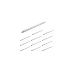 Kit de r�glette led �tanche + tube n�on led 120cm t8 18w - pack de 12 / blanc froid - silumen