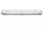 Kit de r�glette led ip65 + 2 tube n�on led 120cm t8 18w - blanc