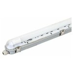 Silamp - kit de r�glette led ip65 + tube n�on led 120cm t8 18w - blanc froid 6000k - 8000k