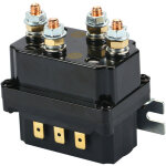 Kit de relais de treuil 12v 250a avec interrupteur de contacteur de relais de t�l�commande pour v�hicule ...