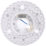 Kit de r�novation pour ventilateur de plafond � led 4, 92 pouces 18 w 3cct 3000 k 4000 k 6000 k intensit� ...