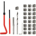 Kit de r�paration de filetage 30 pi�ces, outil d'insertion de filetage m6, r�paration de filetage m�trique ...