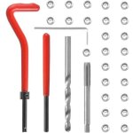 Kit de r�paration des filetage de type helicoil m6 x 1, 0 mm (30 pi�ces) - forehill