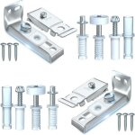 Kit de r�paration de mat�riel de porte pliante - lot de 2 pi�ces de rechange pour portes de placard coulissant ...