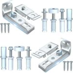 Kit de r�paration de mat�riel de porte pliante - lot de 2 pi�ces de rechange pour portes de placard coulissant ...