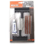 Kit reparation pneu 3 meches + colle + 2 outils