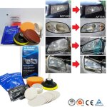 Kit de rparation renouveler les phares liminant la voiture de moto jaunissement