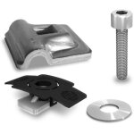 Kit serre - c�ble parafoudre multi alu 8mm