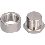 Kit de soudure pour capteur d'oxyg�ne o2, boulonnerie en fer nickel�, raccord m18 x 1. 5