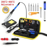 Kit soudure �lectronique 13 pi�ces fer 220v 60w accessoires protection