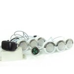 Spot encastrable ext�rieur 68mm ? rgb ip68 �tanche ? syst�me de contr�le multifonction ? transformateur ...