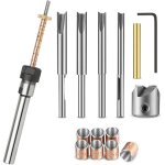 Kit de fabrication de stylos en bois avec mandrin et accessoires pour tour � bois