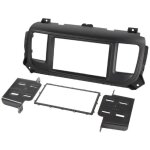 Kit support autoradio compatible avec citroen jumpy 3 peugeot expert 3 toyota proace verso opel zafira ...