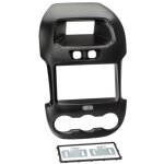 Kit support autoradio compatible avec ford ranger 12 - 14 noir