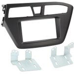 Kit support autoradio compatible avec hyundai i20 noir
