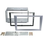 Kit support autoradio compatible avec opel combo corsa meriva tigra argent mat