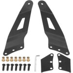 Kit de support de fixation pour barre lumineuse led courbe sur pare - brise - pour chevrolet silverado ...