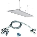 Kit de suspension pour dalle led