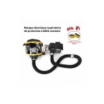 Me - kit syst� masque respiratoire � gaz d�bit constant electrique + 2x filtres chimiques de respirateur ...