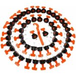 Kit de syst�me de nivellement de carrelage, 50 pi�ces r�utilisables pour nivellement de carrelage, entretoises ...