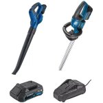 Kit de taille - haie et souffleur sans fil 20v 2ah avec chargeur hyundai
