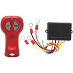 Kit de t�l�commande de treuil sans fil, contr�leur de treuil �lectrique avec voyant lumineux 9?30v 434mhz ...