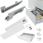 Kit tiroir 'ariane - s' sortie totale capacit� 40 kg avec glissi�res synchronis�es hauteur 170 mm profondeur ...