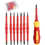 Kit de tournevis magn�tiques 7 en 1 isol�s tournevis isol� par �lectricien screwdriver insulated avec ...