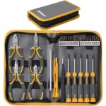 Kit de tournevis et pinces, kit de tournevis de precision pour reparation et ouverture d'objets electroniques ...