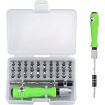 Kit de tournevis de pr�cision 32 en 1 - mini tournevis magn�tique - kit d'outils avec kit de r�paration ...