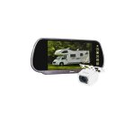 Kit vidéo de recul avec écran rétroviseur 7pouces (caméra blanche) - cc1 - beeper Kit vidéo de recul avec écran rétroviseur 7pouces (caméra blanche) - cc1 - beeper