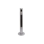 Confort line - ventilateur colonne oscillant lf - 45r 45w 3 vitesses h115cm d19cm tlcommande gris