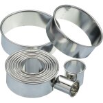 Kc blue kitchencraft dcoupeurs de biscuits, moules  gteaux, mtal, 11 pices.