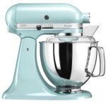 Kitchenaid artisan 5ksm175pseic - robot de cuisine - 300 w - bleu glacé Kitchenaid artisan 5ksm175pseic - robot de cuisine - 300 w - bleu glacé