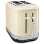Kitchenaid - grille - pains 2 fentes 980w beige cr�me 5kmt2109eac