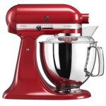 Kitchenaid - robot artisan rouge empire 5ksm175pseer