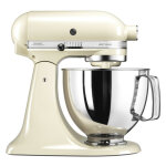 Robot sur socle 4, 8l 300w crme - kitchenaid - 5ksm125eac