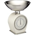 Kitchencraft living nostalgia balance de cuisine m�canique, 4 kg - cr�me antique