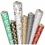 Kke - papier cadeau papier cadeau pois or - rl de pap cadeau pois or