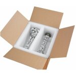 Kke - plaque mousse poly�thyl�ne noir 600 x 600mm - colis de 20 plaques