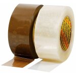 Ruban adhsif polypropylne silencieux scotch 3m 313 havane 48mmx100m - colis 36 rouleaux