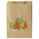 Kke - sac primeur en kraft 2 - colis 1000 sacs