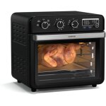 Klarstein - airglaze friteuse air fryer ? 34 l, 2000 w, 9 programmes, friteuse sans huile, fen�tre panoramique ...