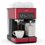 Klarstein - arabica comfort machine � expresso ? 20 bars, 1350 w, avec mousseur � lait, compatible caf� ...