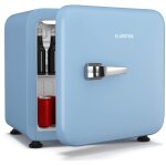 Klarstein audrey evo 43l mini frigo - design r�tro, silencieux 40 db, thermostat m�canique, porte r�versible, ...